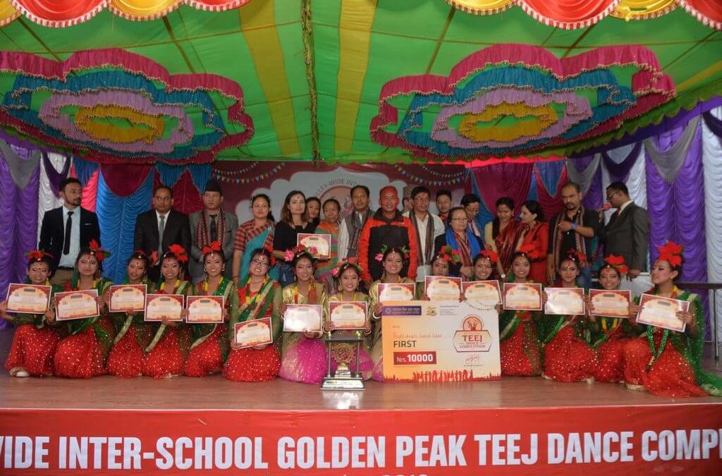 Valley-wide Golden Peak Grand Teej Dance Competition